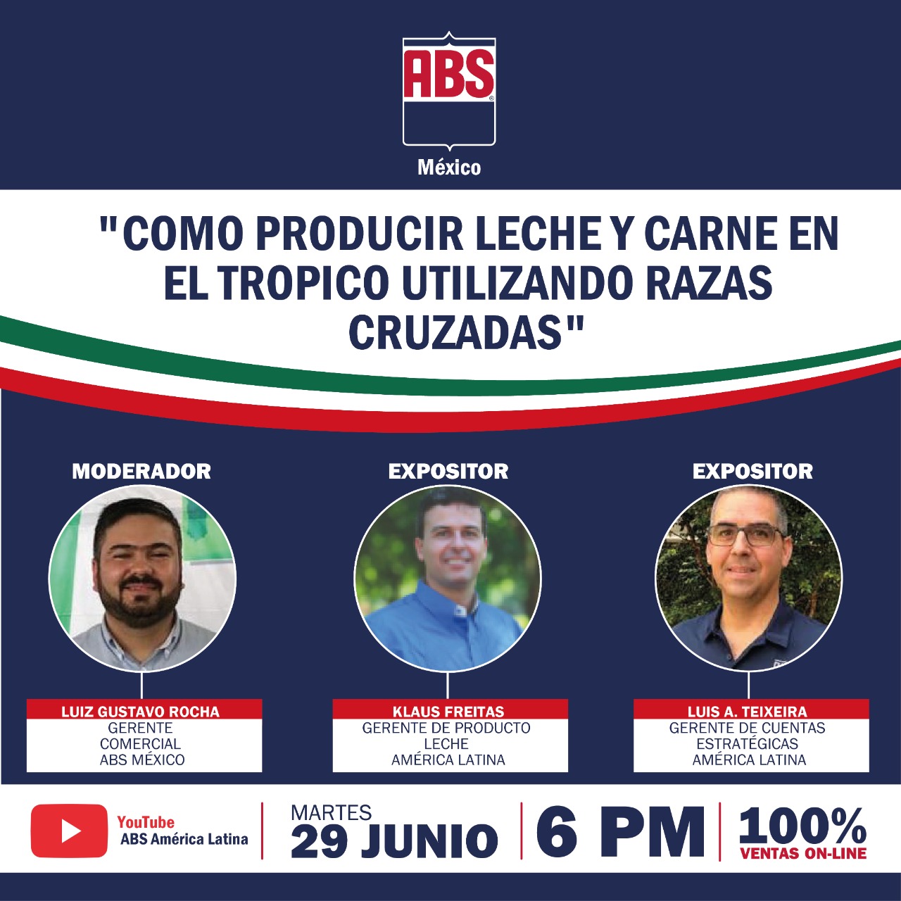 Ventas digitales: ABS promueve una conferencia en vivo sobre cruzamiento  industrial en el trópico - ABS Global México