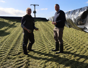 Matthew Brooke and Chris Wood using Acti-Maize